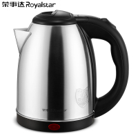 荣事达电水壶大容量烧水壶1500W大功率开水壶304不锈钢防烧干电热水壶G18A29