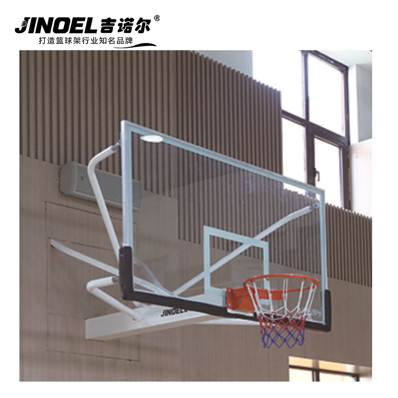 吉诺尔JNE-1028悬臂式篮球架高清大图