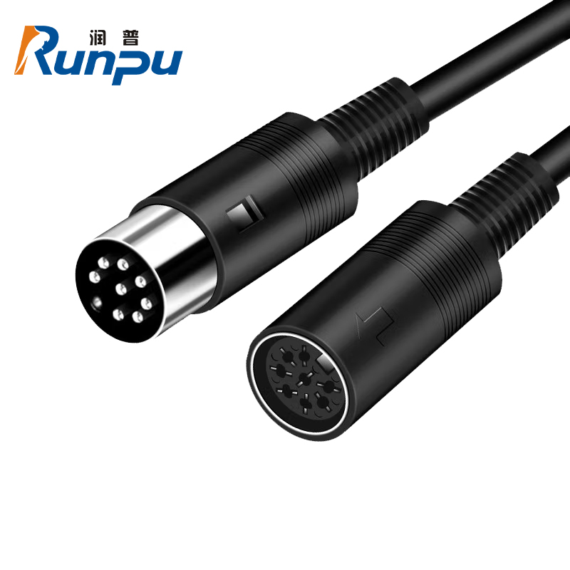 润普音视频会议手拉手话筒线会议麦克风话筒延长线1米RP-YPX01