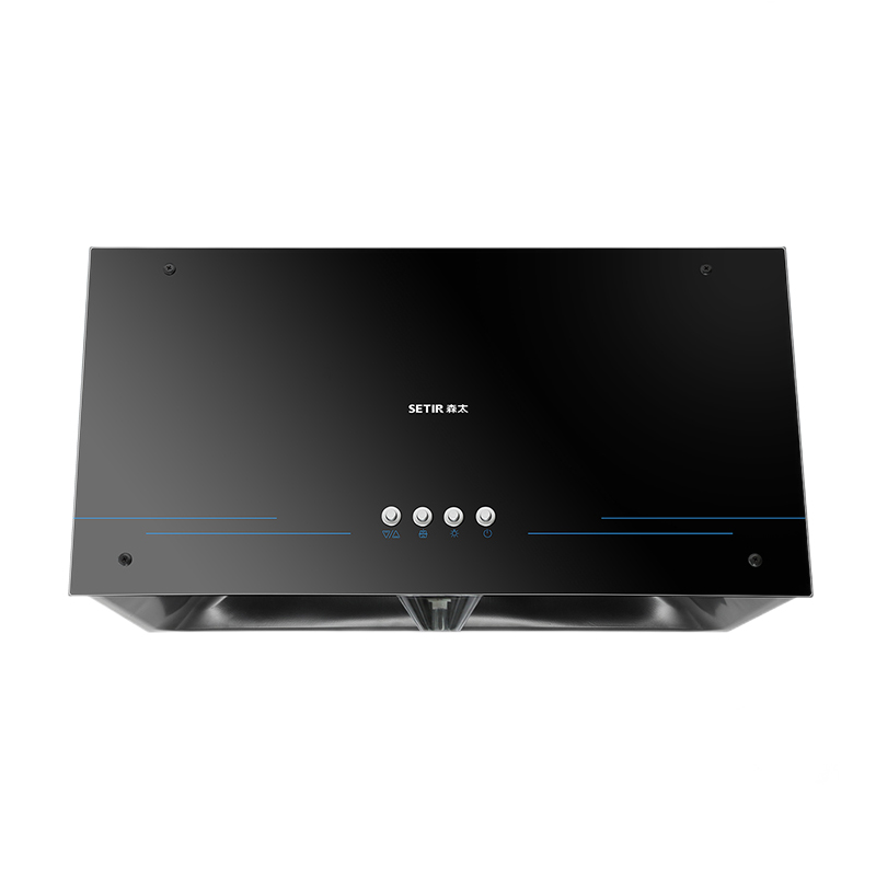 森太(setir)cxw-210-b3 抽油烟机 安静低噪厨房家用大吸力油烟机 钢化