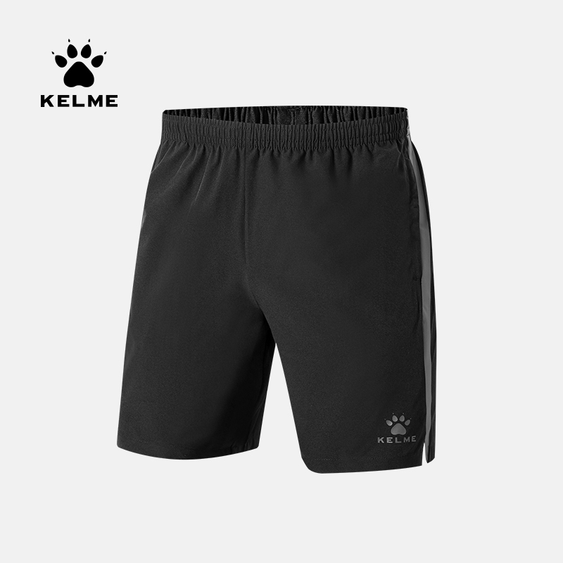 KELME/卡尔美官方旗舰店运动梭织短裤 男女足球跑步五分裤健身裤