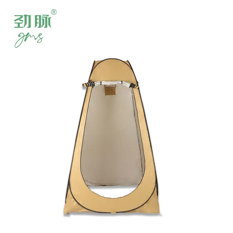 劲脉 户外洗澡帐篷 卡其色-150*150*190CM 顶