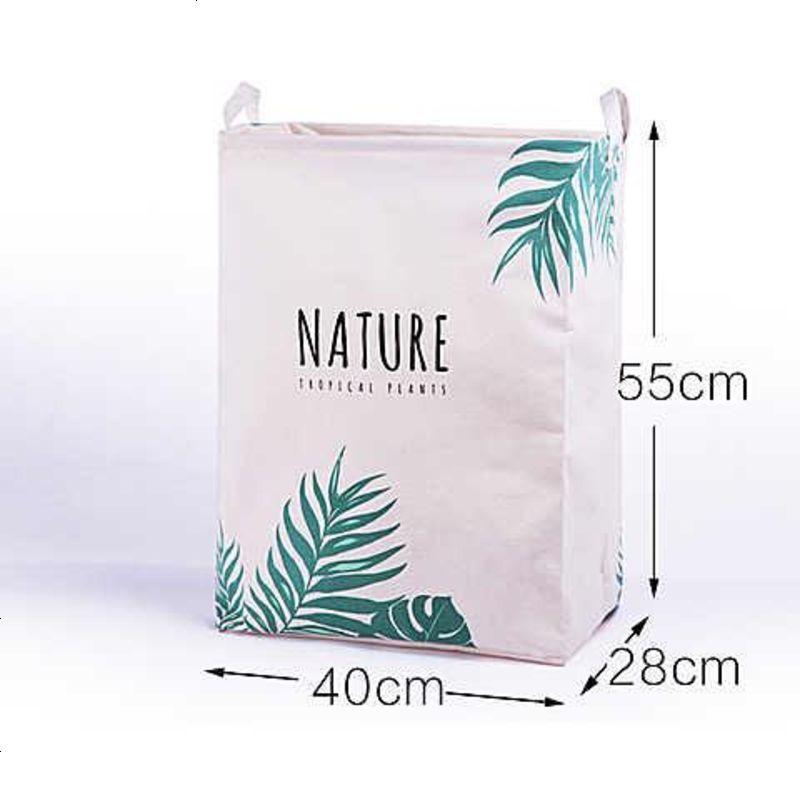 栋哈收纳桶棉麻脏衣篮折叠脏衣篓超大号防水洗衣篮脏衣桶服收 大号 好好睡觉(长方形)
