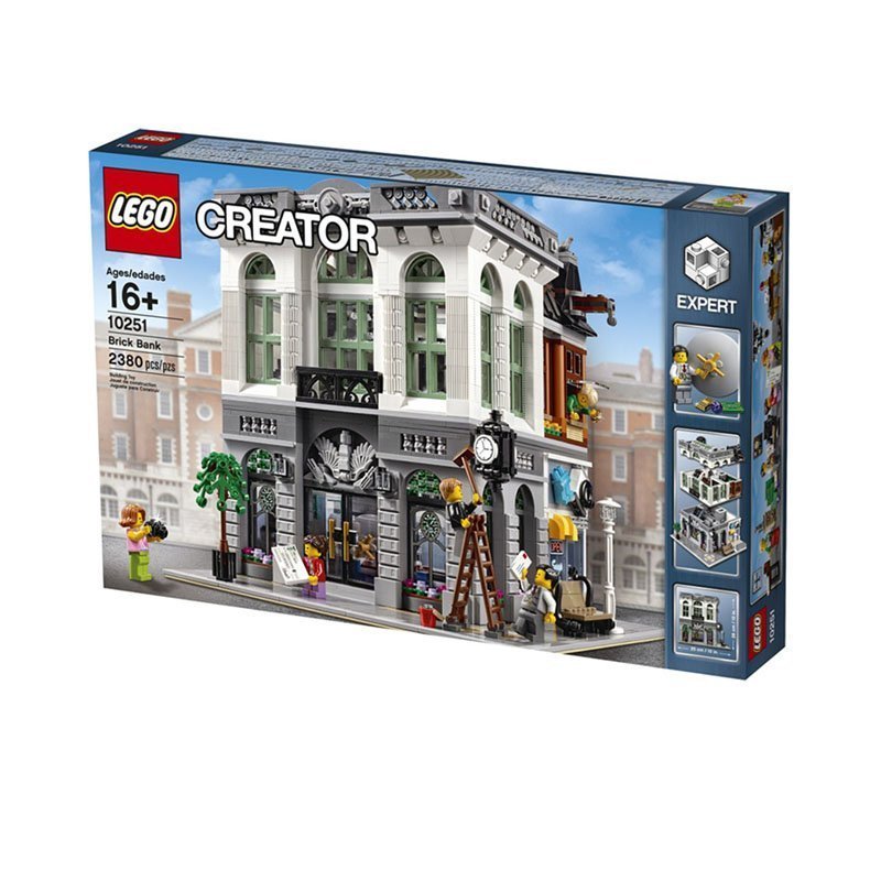 乐高(LEGO)Creator 创意百变 银行大楼 L10251 塑料积木玩具 16岁以上 200块以上
