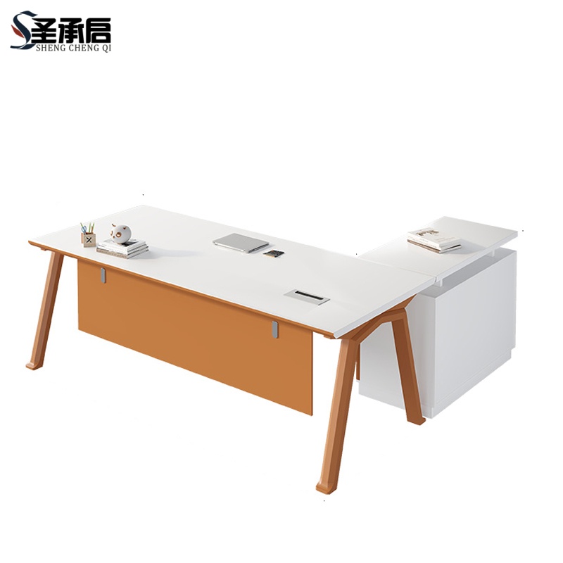 圣承启 老板桌 1.4m张高清大图