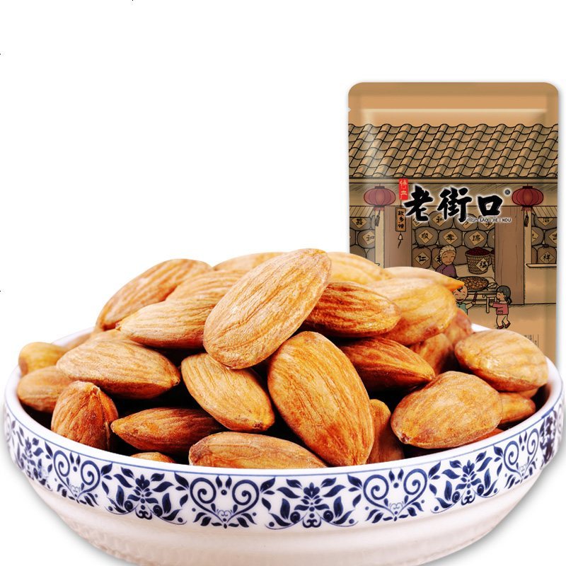 老街口-巴旦木仁 食新疆特产坚果炒货干果无壳扁桃仁