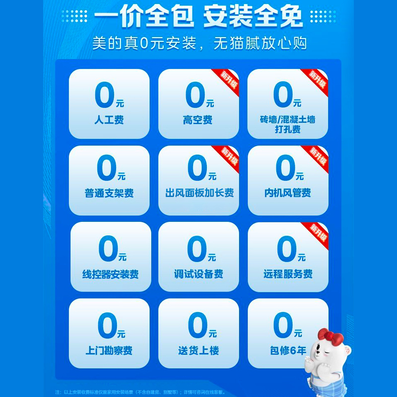 美的中央空调直流变频风管机一拖一星光时尚版家用客厅3匹美的家用隐藏式中央空调KFR-72T2W/BN8-XG(1)Ⅲ