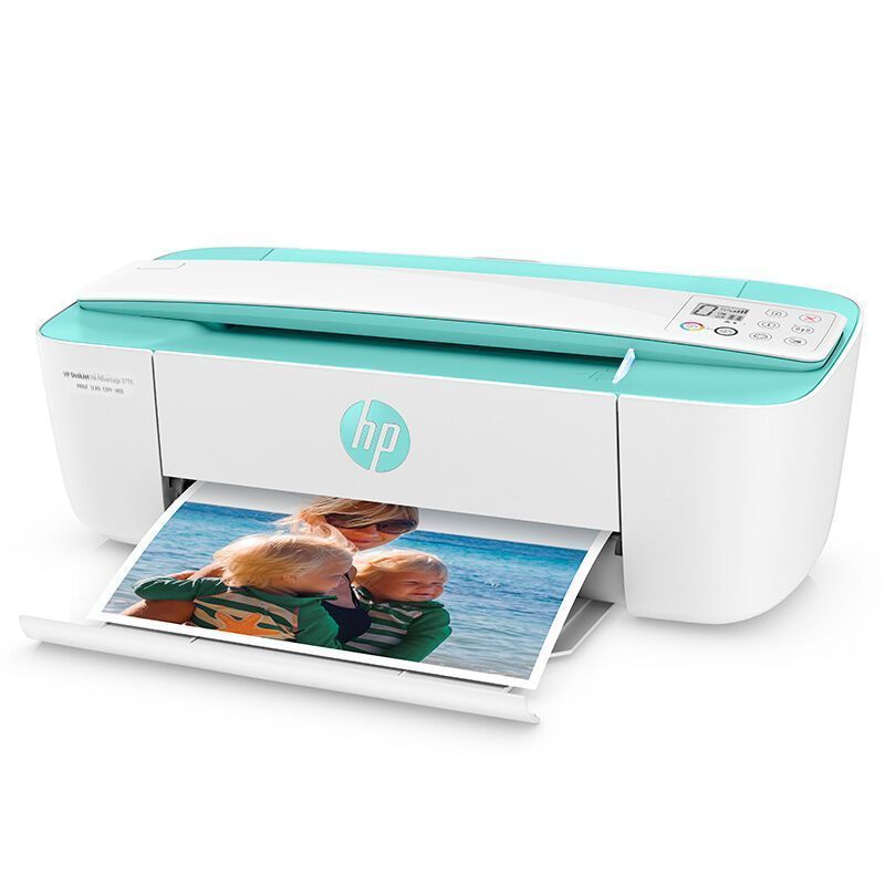 惠普(HP) DJ3776 惠省系列彩色喷墨打印机家用迷你多功能打印机一体机(无线打印 复印 扫描)高清大图