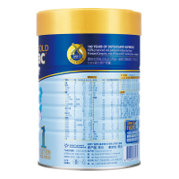 【老包装】美素佳儿（Friso）美素力金装1段900g 婴儿配方奶粉 0-6个月适用