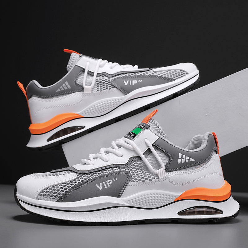 男鞋夏季新款男士运动鞋韩版时尚休闲鞋网面透气潮鞋时尚学生跑步男鞋