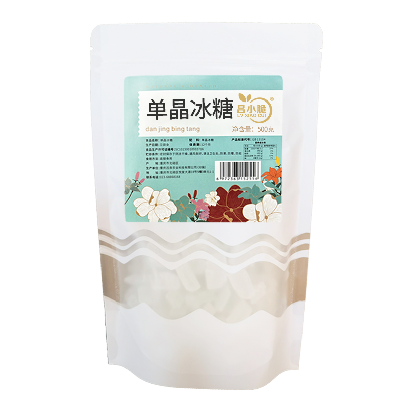 吕小脆 单晶冰糖 500g/袋 调味高清大图