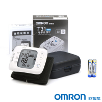 欧姆龙(OMRON)电子血压计T31家用血压仪测量仪血压测量仪手腕式测压仪医用级全自动血压仪全国联保