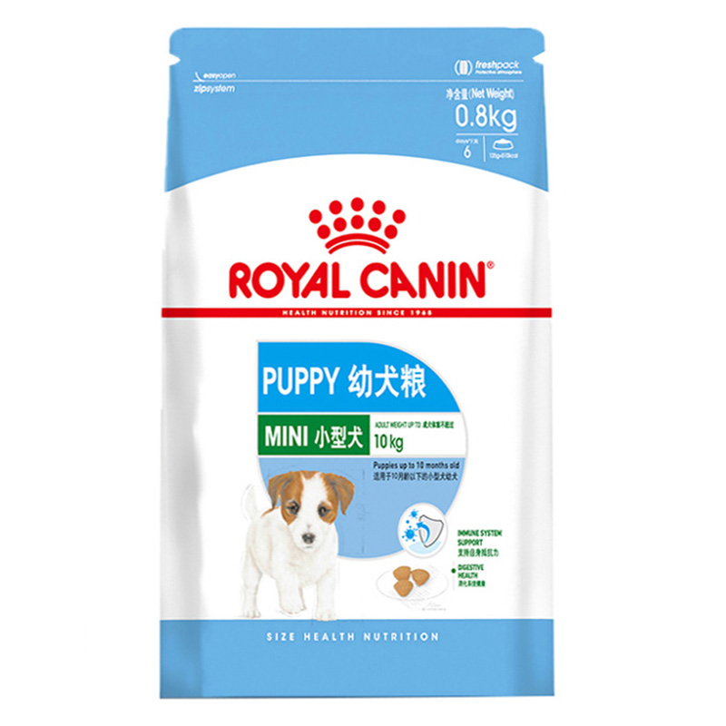 皇家(royal canin) 狗粮 小型犬 幼犬狗粮 MIJ31 0.8kg 贵宾泰迪比熊 幼犬粮高清大图