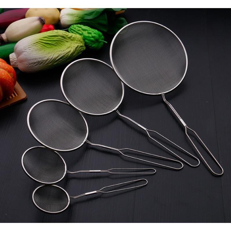 漏面器下粉漏瓢漏面斗过滤捞蜜漏勺大号小号厨房家用