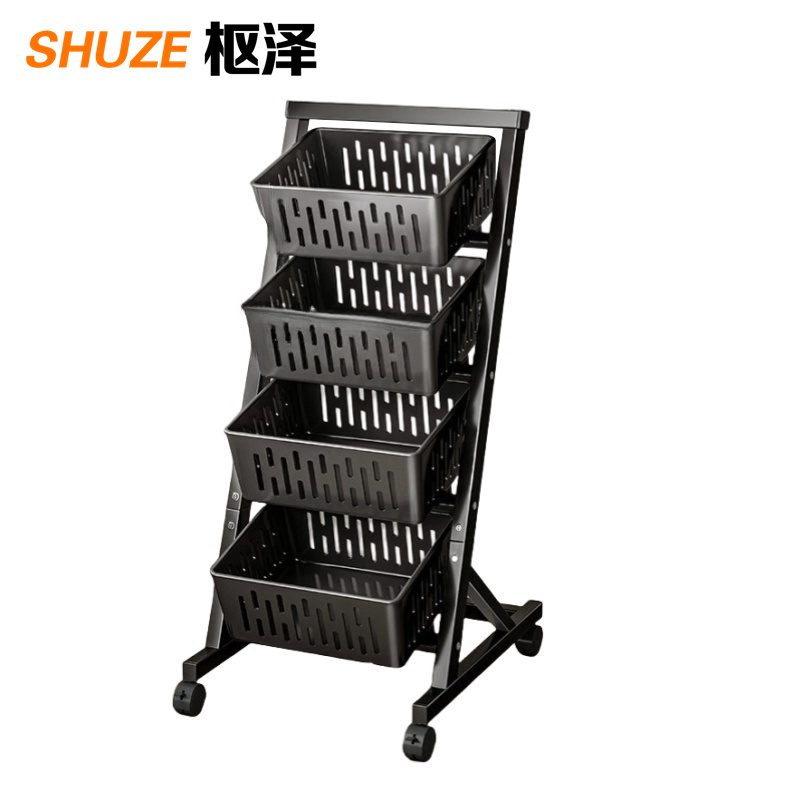 枢泽 落地储物架 单排4层 个高清大图
