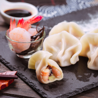 吴大娘 大娘水饺 虾仁水饺 600g(蒸饺 饺子 煎饺 锅贴 早餐食材 火锅食材)