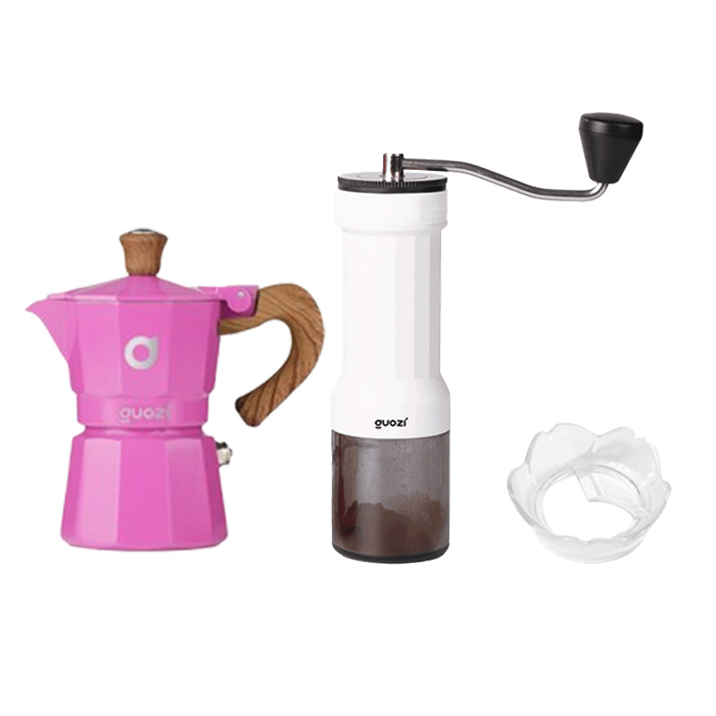 果兹摩卡壶套装35ml单阀豆仓30g粉仓35gGZ-F05A