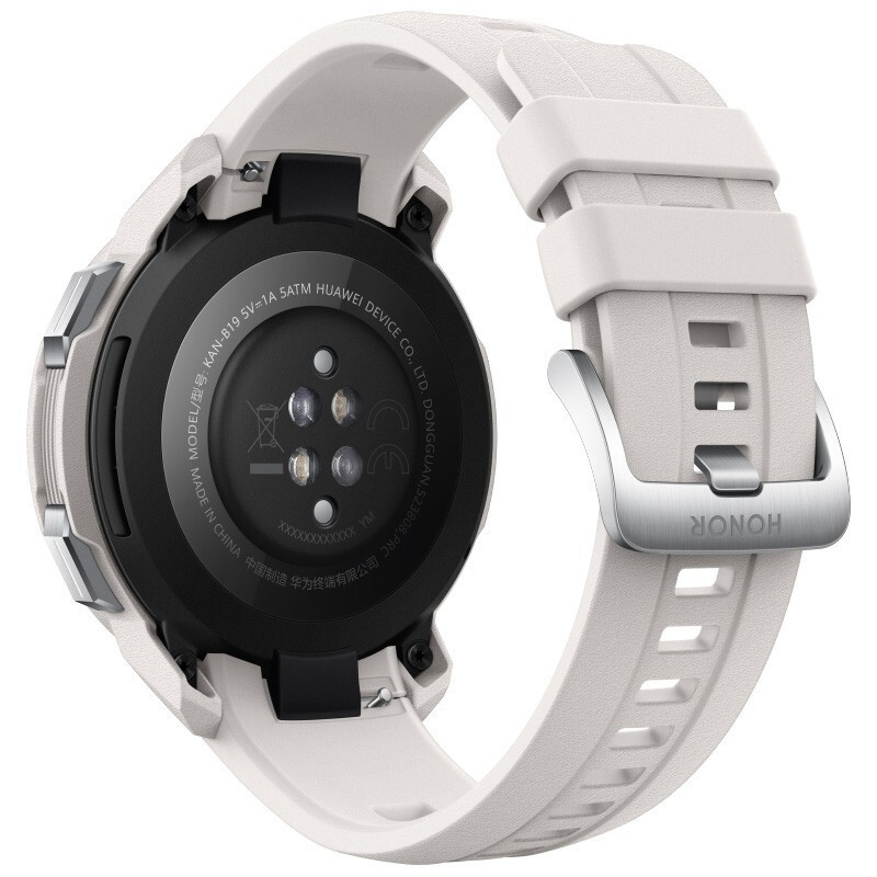 华为荣耀honor荣耀手表gspro运动款极地白智能手表运动手表蓝牙手表