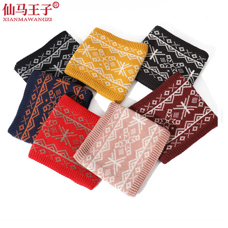 仙马王子 雪花围脖 XMWZ-073 个高清大图