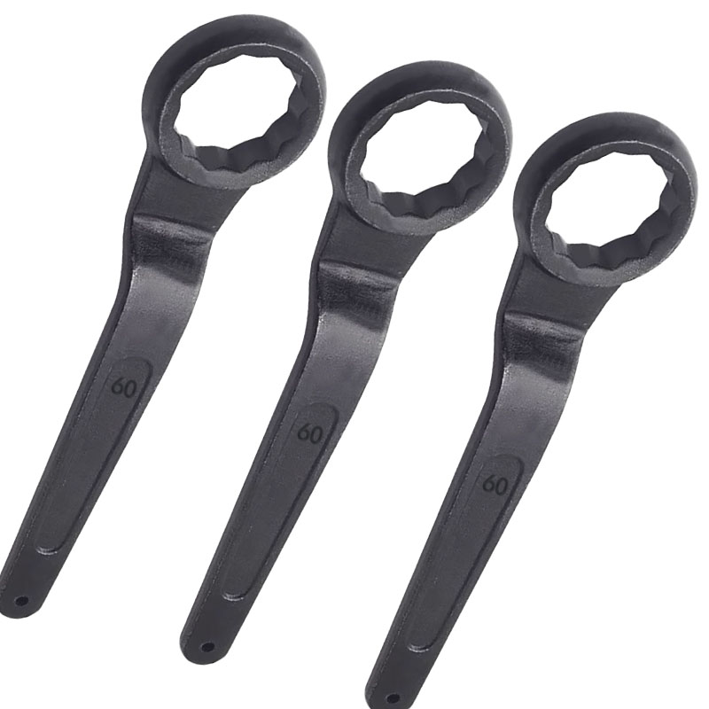 立伟铁牛单头梅花扳手60mm/把高清大图