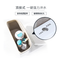 安华卫浴家用喷射虹吸式马桶连体座便器全铜淋浴花洒套餐组合