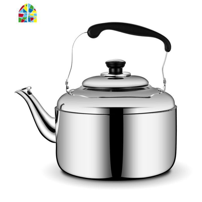 家用304不锈钢烧水壶特厚鸣音大容量电磁炉煤气炉燃气泡茶煮水壶7 FENGHOU 4L鸣音加厚款图片