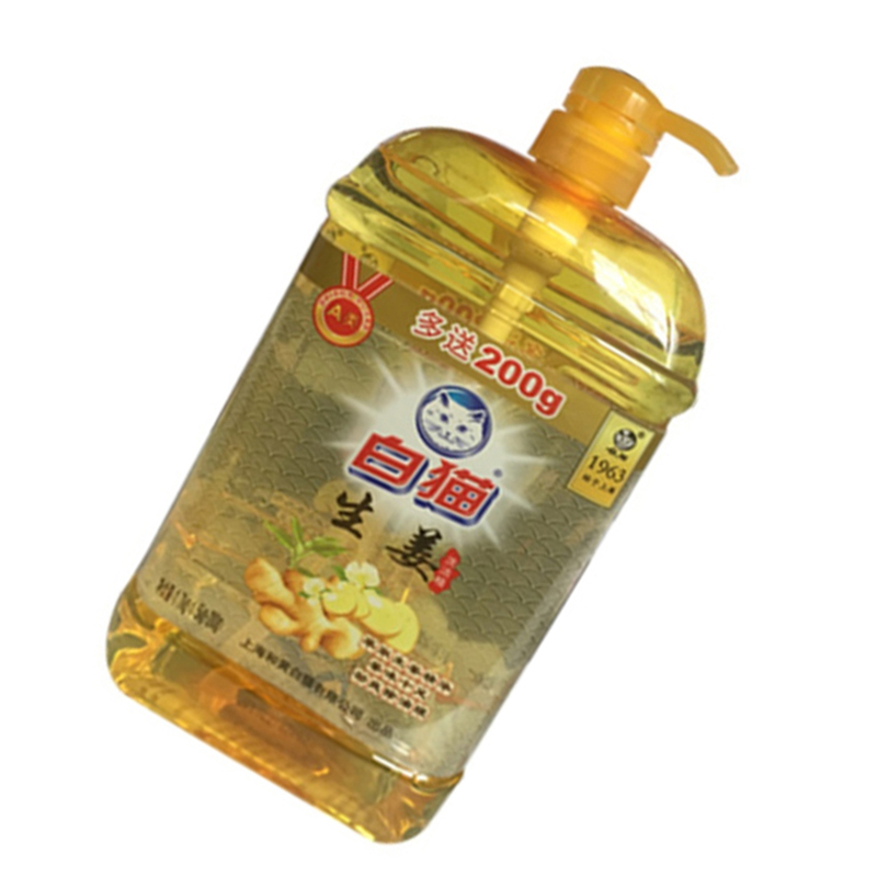白猫 生姜 洗洁 精 1.5kg (单位 :瓶)