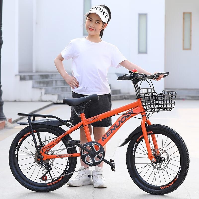 新款儿童山地自行车6-12岁男孩女孩可变速18 20 22 24寸高清大图