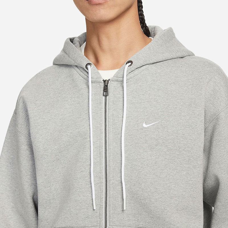 nike耐克冬季男子刺绣勾运动训练休闲抽绳连帽夹克外套dr0404-063