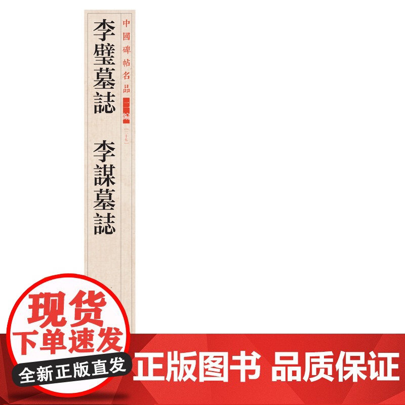 中国碑帖名品二编 李璧墓志 李谋墓志 书法篆刻 艺术文化 上海书画出版社高清大图