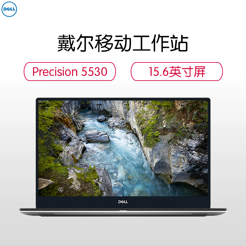 戴尔(DELL)设计本precision5530 15.6英寸移动工作站笔记本I9-8950H/32G/512G+2T/P2000 4G/WIN10银色