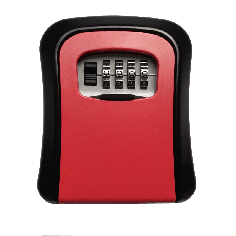 装修密码钥匙盒工地密码盒装钥匙猫眼密码锁盒民宿门口锁匙箱