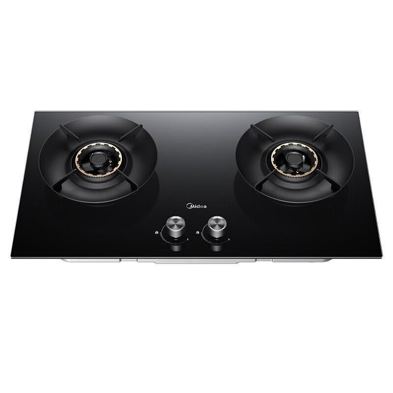 美的(Midea) JZT-Q83 嵌入式燃气灶双头天然气液化气台嵌两用5.2kw旋风猛火 天然气