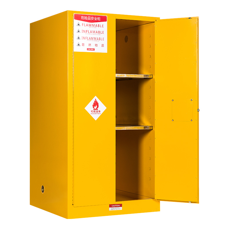 臻远zyaqg-y60工业安全柜防爆柜化学品实验柜易燃液体存储柜 60加仑黄色高清大图
