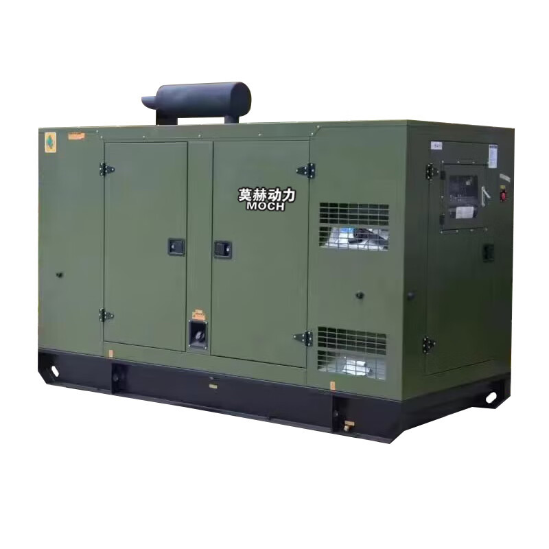 莫赫500KW低噪移动拖车4轮转向发电机组DERUTY MH-500DERUTY