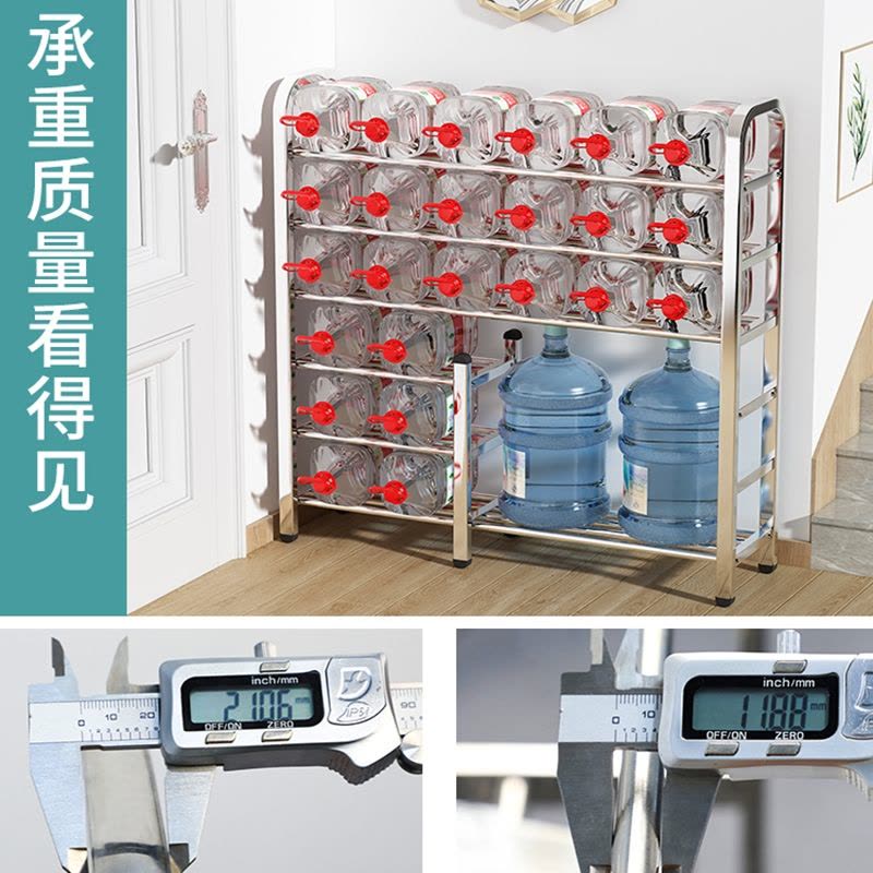 不锈钢鞋架简易阿斯卡利家用室内好看宿舍门口多层收纳鞋柜子图片