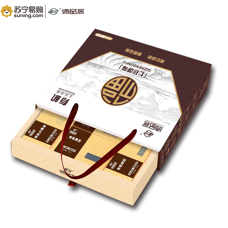 谛品居-七珍颂福有机杂粮礼盒(J)
