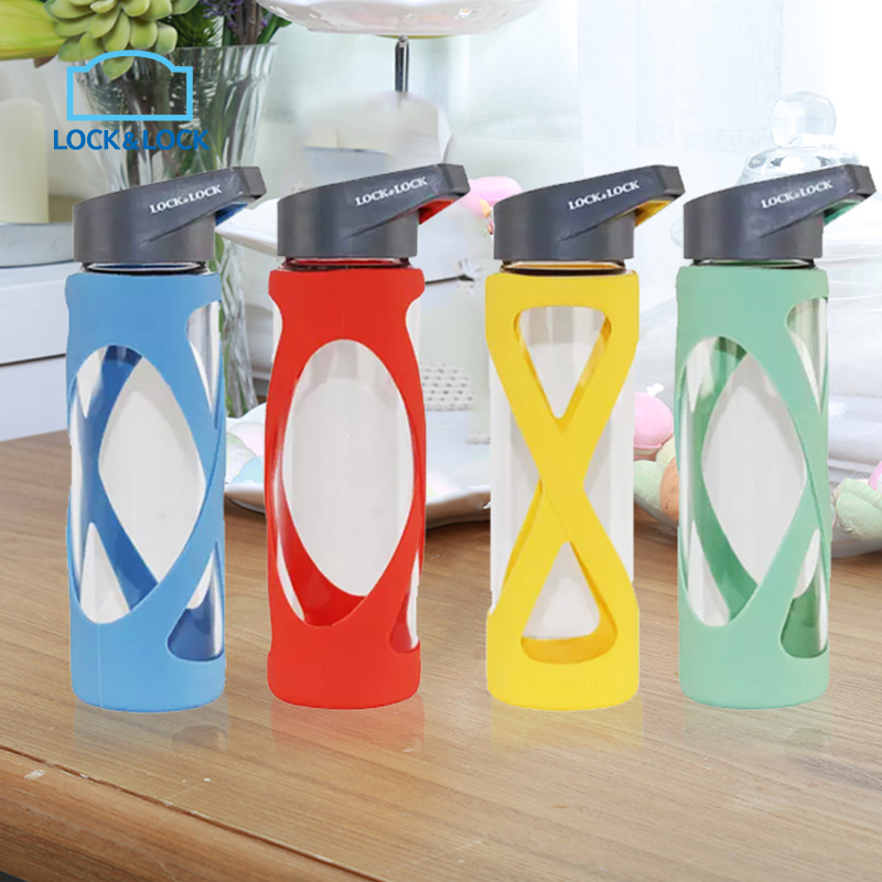 乐扣乐扣（lock&lock） 510ML玻璃水杯 LLG931（X-BAND）高清大图