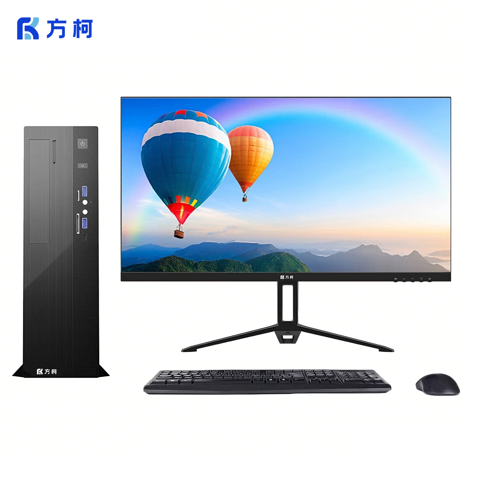 方柯电脑台式机商用办公信创FKX13Z06/兆芯6780A/16G/512G固态高清大图