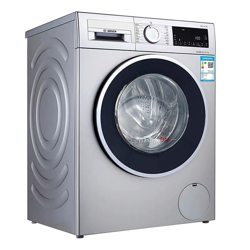 博世4系10kg变频滚筒洗烘一体洗衣机热风除菌led显示wjum45080w