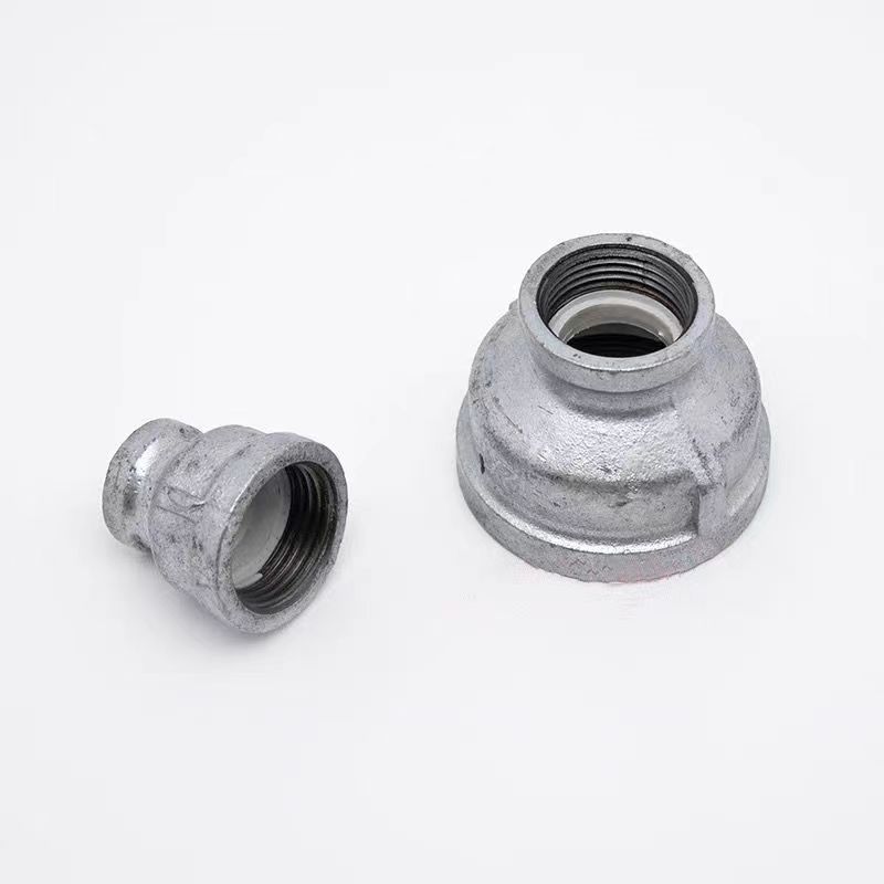 中锦科技 镀锌异径衬塑内丝直接 DN100×65[4寸变2.5寸] 个高清大图