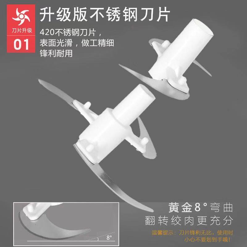家用手动绞肉机 多功能饺子馅搅拌机小型碎肉切辣椒碎菜器捣蒜器|红色经典1.5L