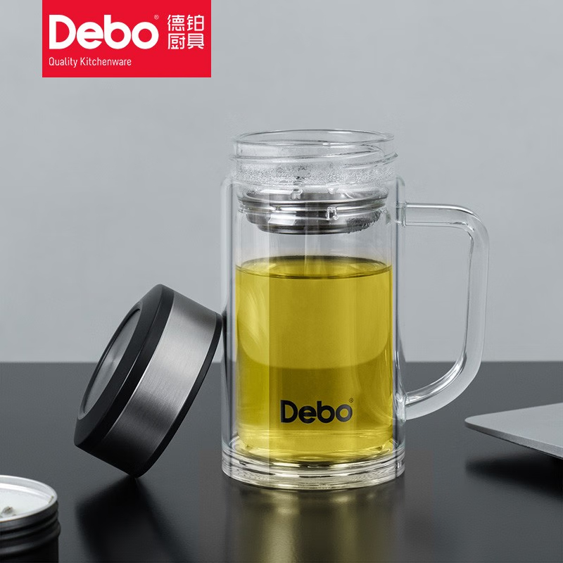 DEBO德铂 DEP-744 圆形 1 透明 360ml 杯子高清大图