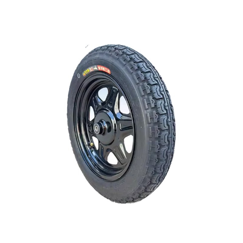 爱因(Ay) 电动三轮车轮胎真空钢丝胎 3.00-12真空钢丝胎+前轮钢圈高清大图