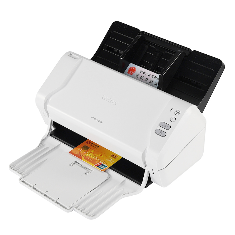 兄弟(brother) ADS-2200高速办公扫描仪 U盘扫描 One touch一键式扫描 5,000mm超长纸扫描