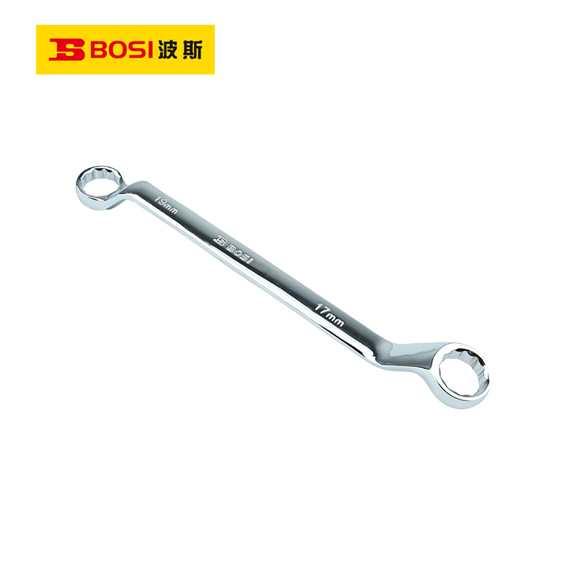 波斯(BOSI)精品梅花扳手(17x19mm)把高清大图