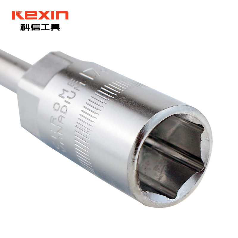 科信(kexin)沾塑柄T型套筒扳手 丁字杆外六角扳手 12mm KX60012A 2把/件 1件高清大图