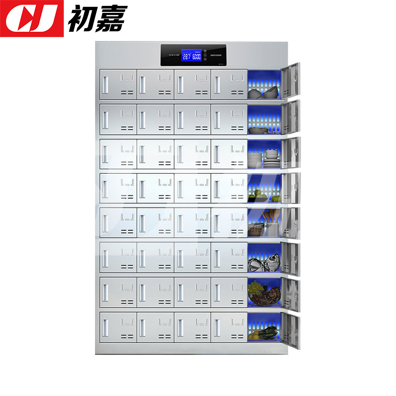 初嘉(CJ)不锈钢消毒碗柜食堂餐具柜多门储物柜40门消毒碗柜
