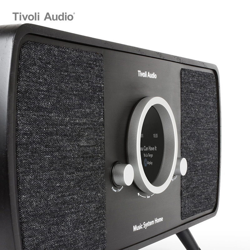 Tivoli Audio 流金岁月 MSYH HOME 智能wifi立体声无线蓝牙音箱多媒体收音机黑木色