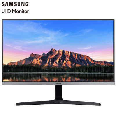 三星(SAMSUNG)28英寸 4K IPS 10.7亿色 90%DCI-P3 专业设计制图显示器 U28R550UQC